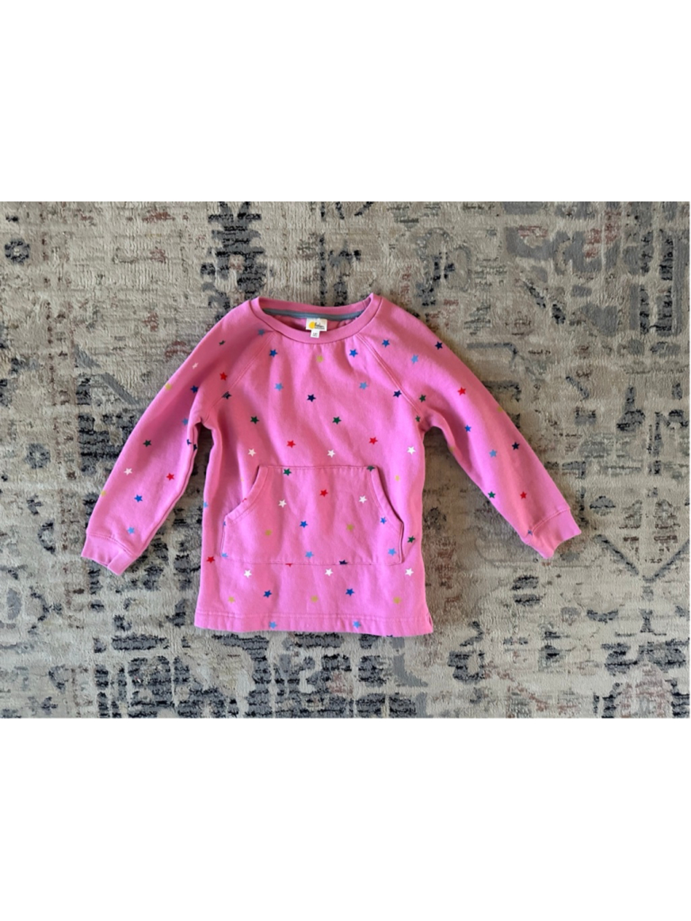 Girls Boden Star Sweatshirt 7